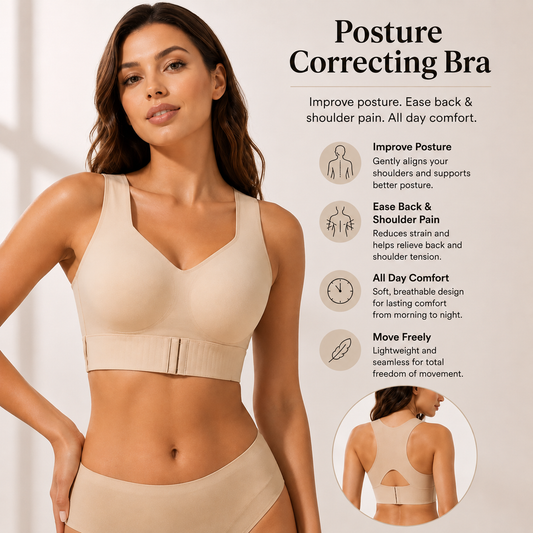 Seamless Posture Correcting Bra